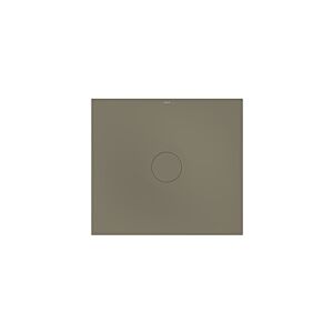 Bette BetteAir 7351-404T2 1000 x 900 mm, graphite, rectangle, acier au titane émaillé, avec support minimum