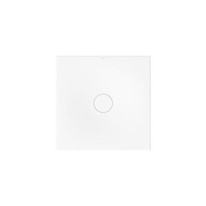 Bette BetteAir 7352-000AE,T2 1000 x 1000 mm, blanc , rectangle, acier au titane émaillé, avec support minimum
