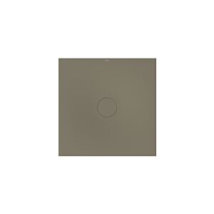 Bette BetteAir Duschfliese 7352-404PLUS,T2 1000 x 1000 mm, graphite, Rechteck, glasierter Titan-Stahl, mit Minimum-Täger