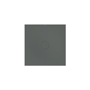 Bette BetteAir 7352-403 1000 x 1000 mm, fumée, rectangle, acier au titane émaillé