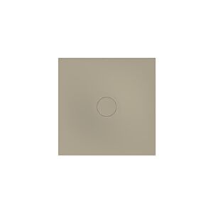Bette BetteAir Duschfliese 7352-415AE,T2 1000 x 1000 mm, cashmere, Rechteck, glasierter Titan-Stahl, mit Minimum-Täger