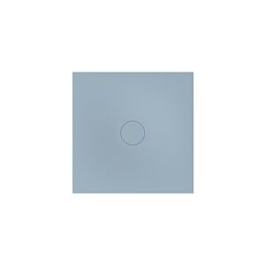Bette BetteAir Duschfliese 7352-418PLUS 1000 x 1000 mm, blue satin, Rechteck, glasierter Titan-Stahl