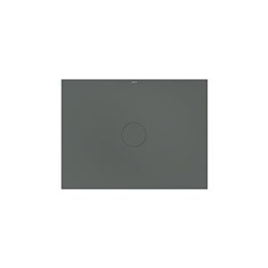 Bette BetteAir Duschfliese 7354-403AE,T2 1200 x 900 mm, smoke, Rechteck, glasierter Titan-Stahl, mit Minimum-Täger