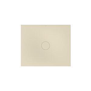Bette BetteAir Duschfliese 7355-006AE,T2 1200 x 1000 mm, jasmin, Rechteck, glasierter Titan-Stahl, mit Minimum-Täger