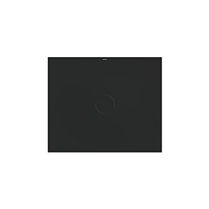 Bette BetteAir Duschfliese 7355-035T2 1200 x 1000 mm, ebony, Rechteck, glasierter Titan-Stahl, mit Minimum-Täger
