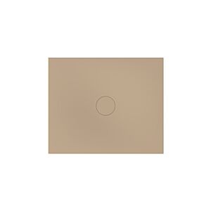 Bette BetteAir 7355-425PLUS,T2 1200 x 1000 mm, grège, rectangle, acier au titane émaillé, avec support minimum
