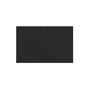 Bette BetteAir Duschfliese 7356-035PLUS,T2 1400 x 900 mm, ebony, Rechteck, glasierter Titan-Stahl, mit Minimum-Täger