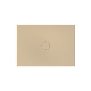 Bette BetteAir Duschfliese 7357-003AE,T2 1400 x 1000 mm, bahama beige, Rechteck, glasierter Titan-Stahl, mit Minimum-Täger