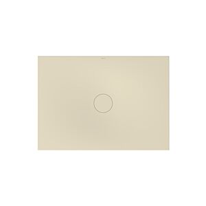 Bette BetteAir Duschfliese 7357-006AE,T2 1400 x 1000 mm, jasmin, Rechteck, glasierter Titan-Stahl, mit Minimum-Täger