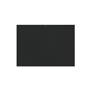 Bette BetteAir Duschfliese 7357-035PLUS,T2 1400 x 1000 mm, ebony, Rechteck, glasierter Titan-Stahl, mit Minimum-Täger