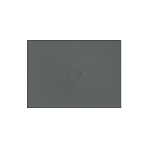 Bette BetteAir tile 7357-403AE,T2 1400 x 1000 mm, smoke, rectangle, glazed titanium steel, with minimum support