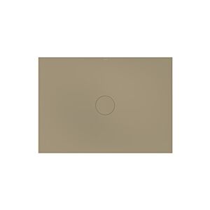 Bette BetteAir Duschfliese 7357-417AE,T2 1400 x 1000 mm, hazel, Rechteck, glasierter Titan-Stahl, mit Minimum-Täger
