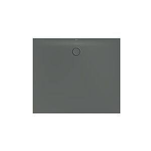 Bette BetteFloor Side zone de douche 3394-403AE 140x120cm, antidérapant / Pro , fumée