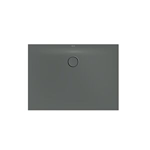 Bette BetteFloor Side zone de douche 3374-403PLUS 110x80cm, glaçure, fumée