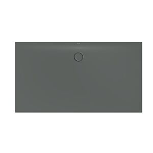 Bette BetteFloor Side Duschfläche 3378-403PLUS 180x100cm, Glasur, smoke
