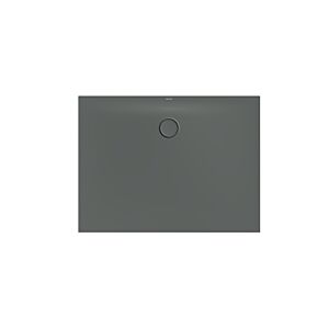 Bette BetteFloor Side zone de douche 3380-403AE 120x90cm, antidérapant / Pro , fumée