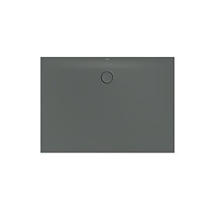 Bette BetteFloor Side zone de douche 3386-403PLUS 140x100cm, glaçure, fumée