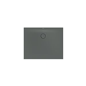Bette BetteFloor Side zone de douche 3388-403AE 100x80cm, antidérapant / Pro , fumée