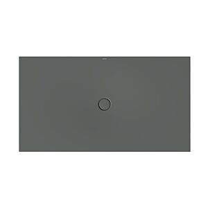 Bette BetteFloor surface de douche 5818-403PLUS 180x100cm, glaçure, fumée