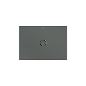 Bette BetteFloor shower area 5881-403T1 100x70cm, Mini -tub support, smoke