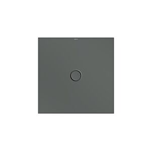 Bette BetteFloor Duschfläche 5931-403T1 90x90cm, Mini-Wannenträger, smoke