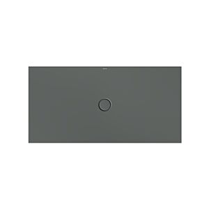 Bette BetteFloor surface de douche 5957-403PLUS 160x80cm, glaçure, fumée