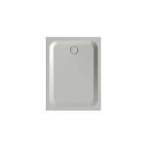 Bette BetteUltra shower tray 1260-410T 120x90x3.5cm, tray support, silver