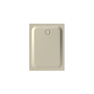 Bette BetteUltra Duschwanne 1260-422T 120x90x3,5cm, Wannenträger, beige