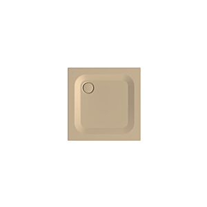 Bette BetteUltra Duschwanne 1589-003AE 85x85x2,5cm, Antirutsch/Pro, bahamabeige