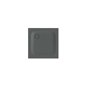 Bette BetteUltra douche 1589-403AE 85x85x2.5cm, antidérapant / Pro , fumée