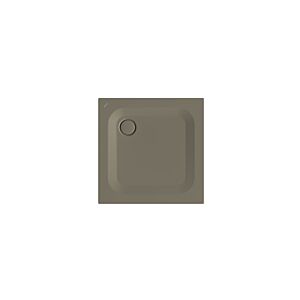 Bette BetteUltra shower tray 1589-404PLUS 85x85x2.5cm, glaze, graphite