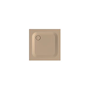 Bette BetteUltra Duschwanne 1589-425AE 85x85x2,5cm, Antirutsch/Pro, greige