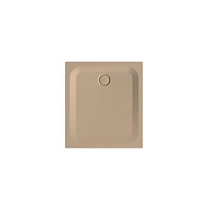 Bette BetteUltra Duschwanne 1660-425PLUS 100x90x2,5cm, Glasur, greige