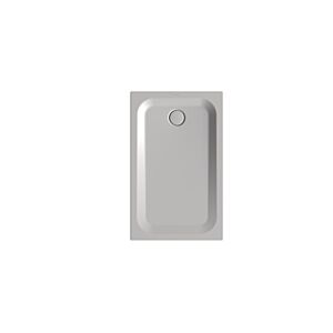 Bette BetteUltra shower tray 1670-413T 120x75x3.5cm, tub support, dust
