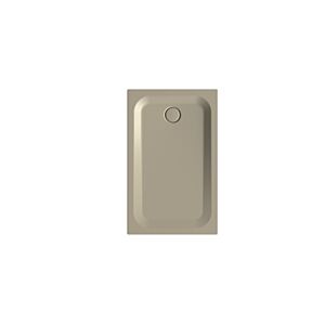 Bette BetteUltra douche match0 1670-415AE 120x75x3,5cm, antidérapant / Pro , cachemire