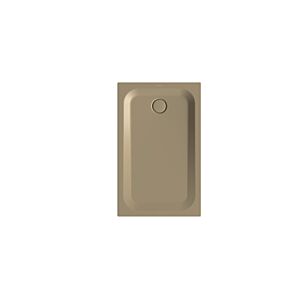 Bette BetteUltra douche match0 1670-417AE 120x75x3,5cm, antidérapant / Pro , noisette