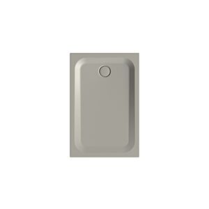 Bette BetteUltra Duschwanne 1680-416T 120x80x3,5cm, Wannenträger, stone