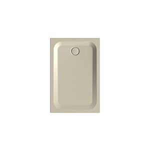 Bette BetteUltra douche 1680-422T 120x80x3,5cm, support de baignoire, beige