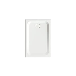 Bette BetteUltra Duschwanne 1680-440T 120x80x3,5cm, Wannenträger, snow