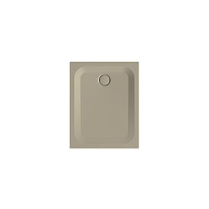 Bette BetteUltra douche 5490-415T 100x80x2,5cm, support baignoire, cachemire