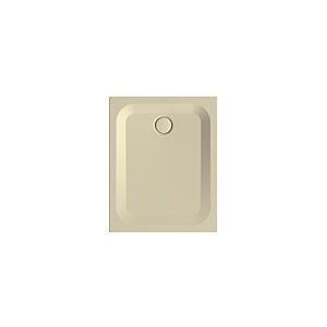Bette BetteUltra Duschwanne 5490-441PLUS 100x80x2,5cm, Glasur, cream