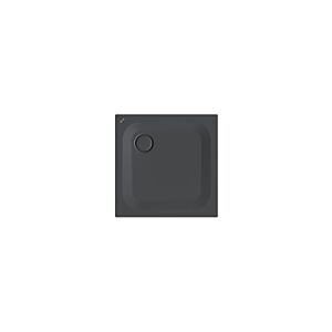 Bette BetteUltra shower tray 5529-400AE 75x75x2.5cm, anti-slip / Pro , raven