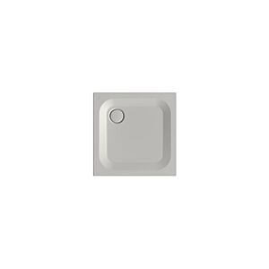 Bette BetteUltra Duschwanne 5529-410AE 75x75x2,5cm, Antirutsch/Pro, silver