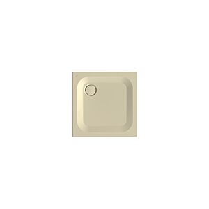 Bette BetteUltra douche 5529-441PLUS 75x75x2,5cm, glaçure, crème