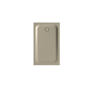 Bette BetteUltra shower tray 5786-415 130x80x3.5cm, cashmere