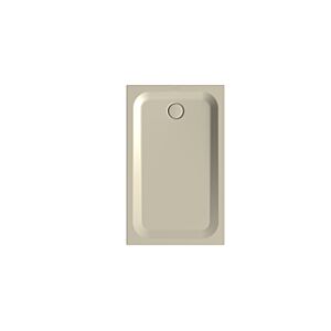 Bette BetteUltra douche match0 5786-422AE 130x80x3,5cm, antidérapant / Pro , beige