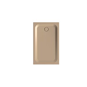 Bette BetteUltra Duschwanne 5786-425PLUS 130x80x3,5cm, Glasur, greige