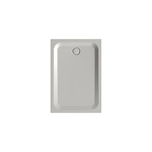 Bette BetteUltra douche match0 5795-410AE 130x90x3.5cm, antidérapant / Pro , argent