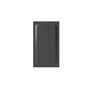 Bette BetteUltra Duschwanne 5804-400T 140x80x3,5cm, Wannenträger, raven