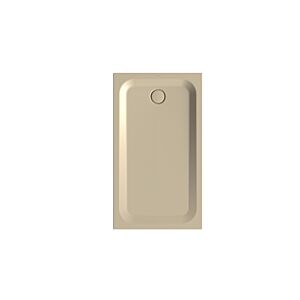 Bette BetteUltra Duschwanne 5804-424T 140x80x3,5cm, Wannenträger, sand